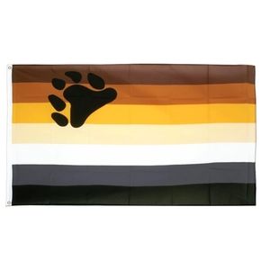 'Bear Brotherhood' Flag - 3x5Ft (90x150cm)